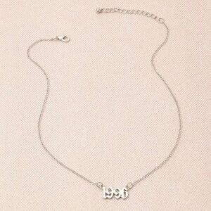 3/$30 🤍 Established “1996” Necklace